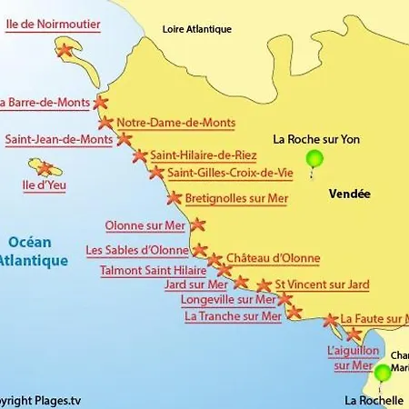 Kamp alanı Charmante Maison No 5 Apremont (Vendee)